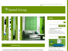 Tablet Screenshot of amindgroup.com